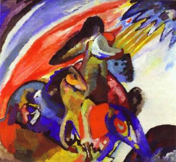 瓦西裡 康丁斯基 Improvisation 12 (Rider) 瓦西裡 康丁斯基 Improvisation 12 (Rider)